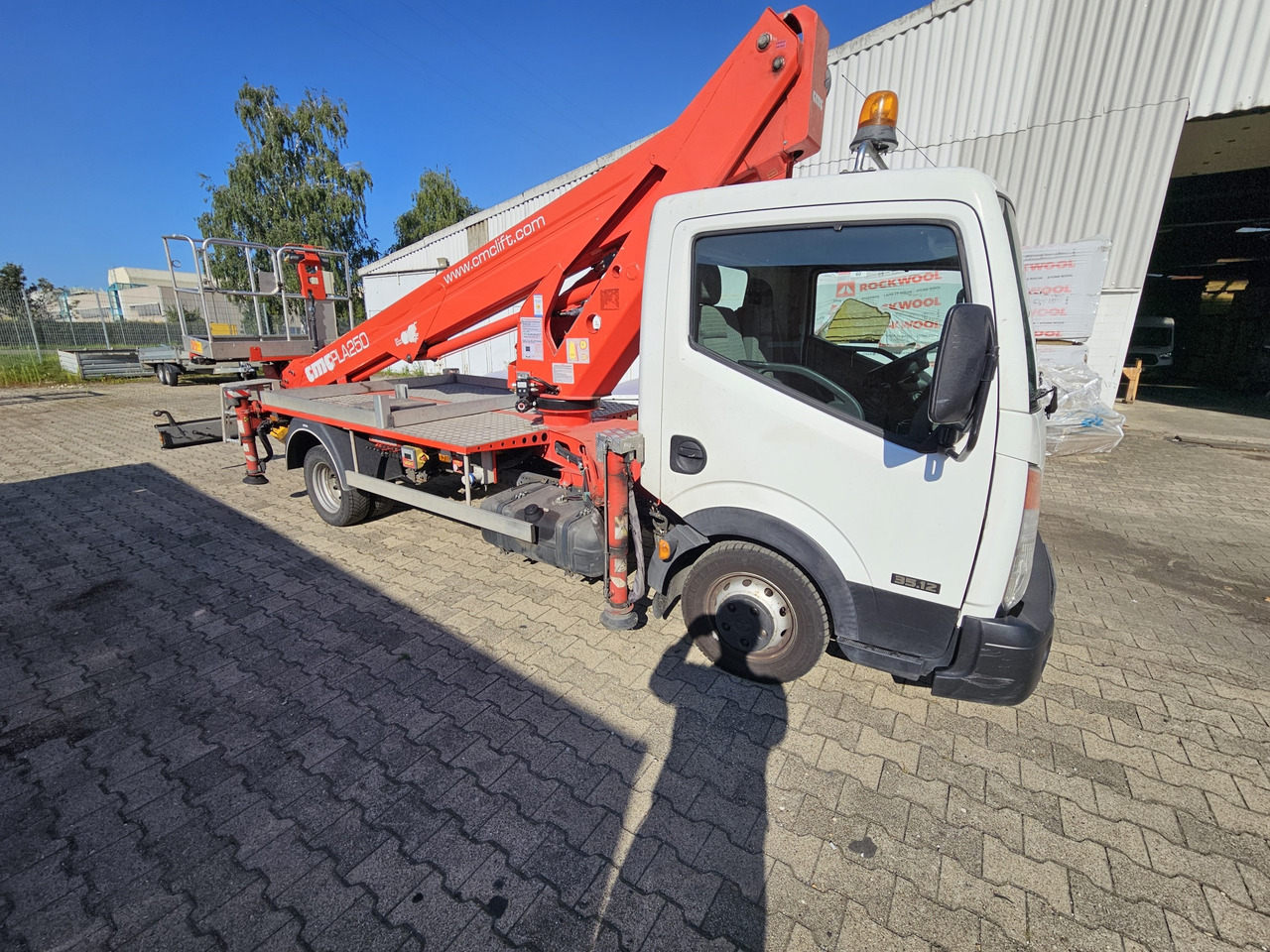 Грузовик с подъемником Nissan Cabstar CMC PLA 250 - 25m TOP nur 420 Stunden!: фото 8