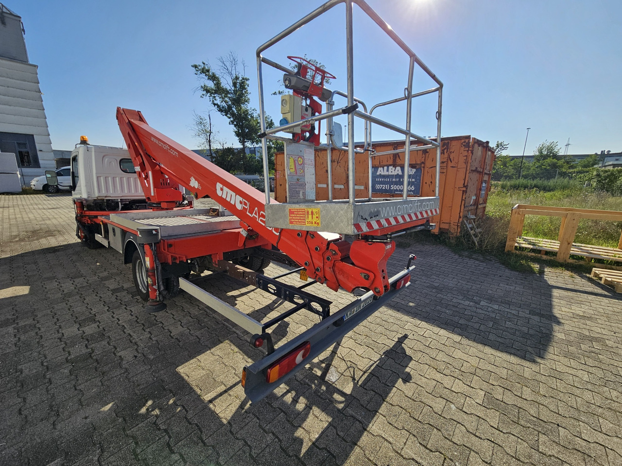 Грузовик с подъемником Nissan Cabstar CMC PLA 250 - 25m TOP nur 420 Stunden!: фото 12