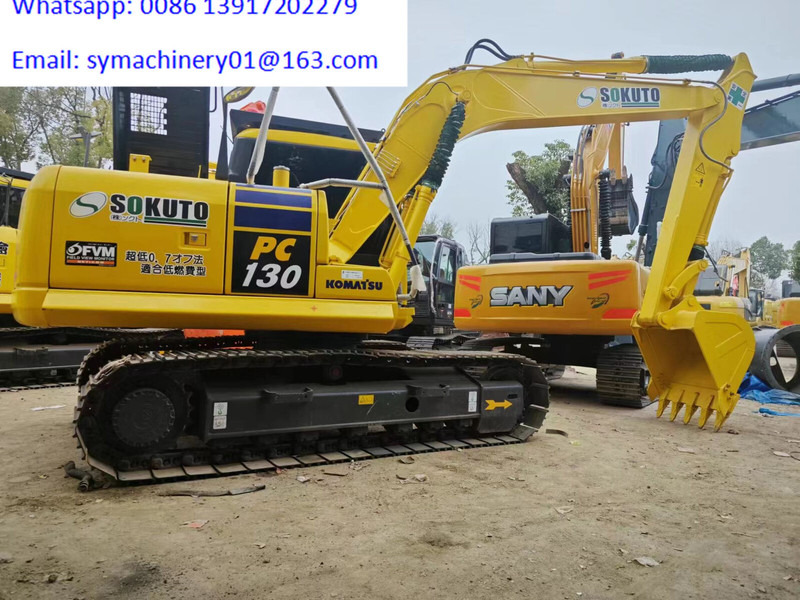 Гусеничный экскаватор Komatsu PC130: фото 1