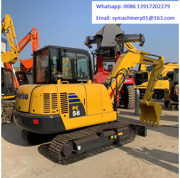 Komatsu PC56-7 - Мини-экскаватор: фото 2 Komatsu PC56-7 - Мини-экскаватор: фото 2