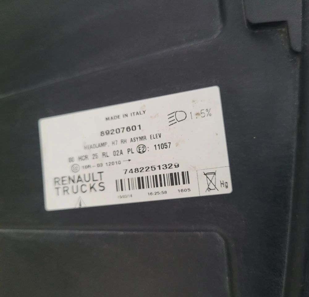 LAMPA LEWA RANGE T RENAULT LED OM 7482251329 - Кузов и экстерьер для Грузовиков: фото 5 LAMPA LEWA RANGE T RENAULT LED OM 7482251329 - Кузов и экстерьер для Грузовиков: фото 5