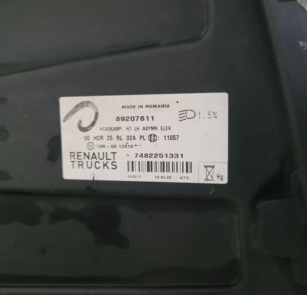 LAMPY RENAULT RANGE T ORYGINAŁ H4 LED CHWALIM116 - Свет/ Освещение для Грузовиков: фото 5 LAMPY RENAULT RANGE T ORYGINAŁ H4 LED CHWALIM116 - Свет/ Освещение для Грузовиков: фото 5