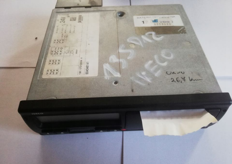 TACHOGRAF IVECO STRALIS 504346141 1,3A - Тахограф для Грузовиков: фото 1 TACHOGRAF IVECO STRALIS 504346141 1,3A - Тахограф для Грузовиков: фото 1