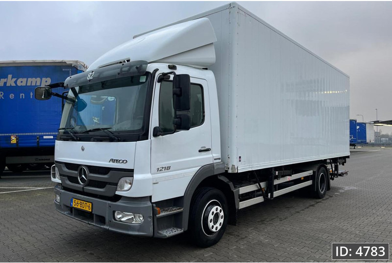 Mercedes-Benz Atego 1218 Day Cab, Euro 5, BDF / EPS automatic / standklima / DHOLLANDIA 2000KG - Грузовик-контейнеровоз/ Сменный кузов: фото 1 Mercedes-Benz Atego 1218 Day Cab, Euro 5, BDF / EPS automatic / standklima / DHOLLANDIA 2000KG - Грузовик-контейнеровоз/ Сменный кузов: фото 1