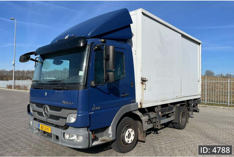 Mercedes-Benz Atego 816 Day Cab, Euro 5, BDF / EPS automatic / standklima / Hydraulic system - Грузовик-контейнеровоз/ Сменный кузов: фото 1 Mercedes-Benz Atego 816 Day Cab, Euro 5, BDF / EPS automatic / standklima / Hydraulic system - Грузовик-контейнеровоз/ Сменный кузов: фото 1