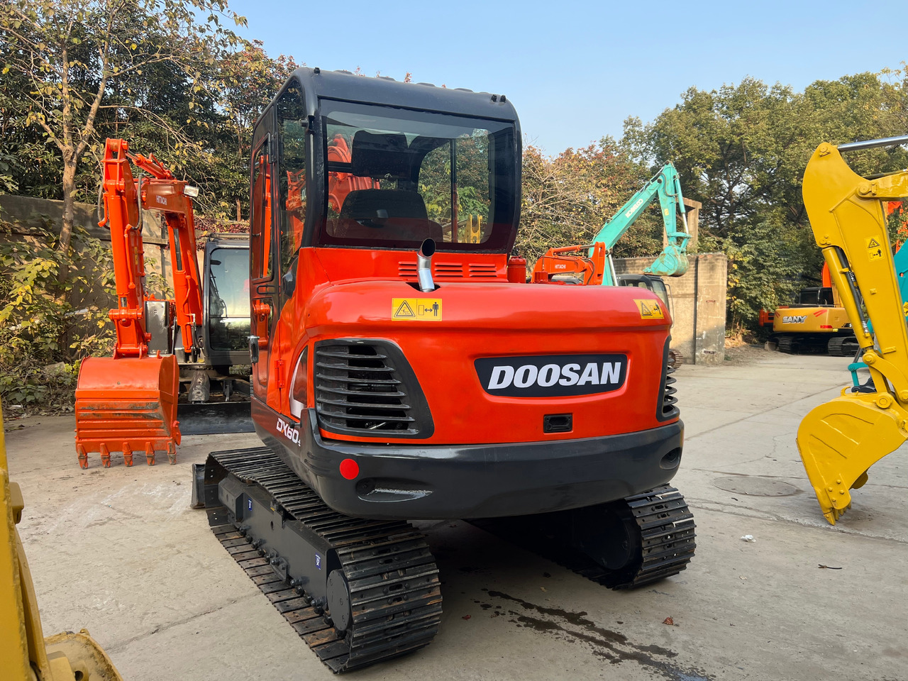 Doosan DX60 Mini - Мини-экскаватор: фото 5 Doosan DX60 Mini - Мини-экскаватор: фото 5