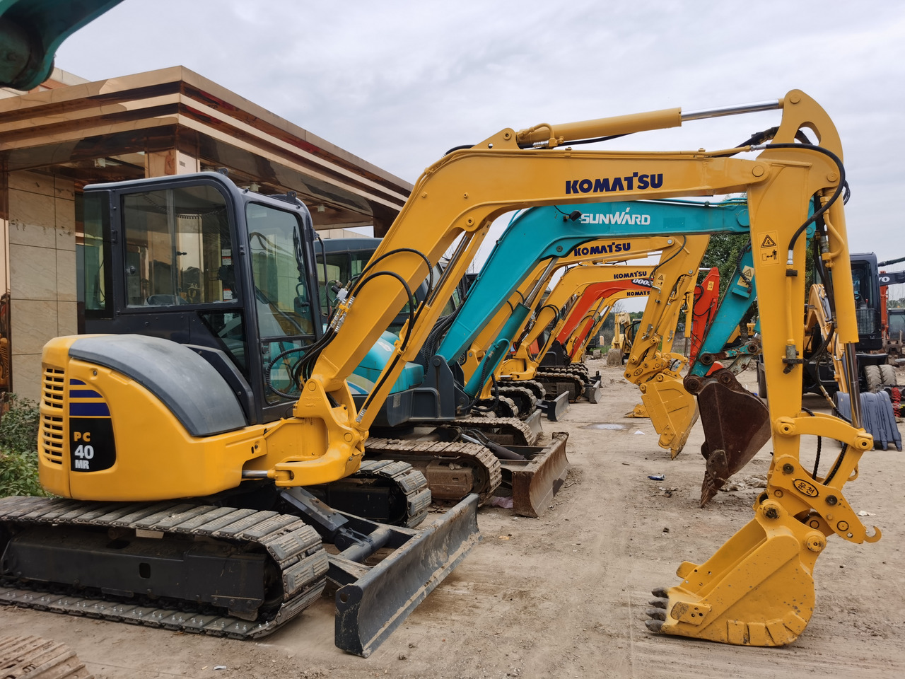 Мини-экскаватор Komatsu Mini Excavator Pc40MR: фото 9