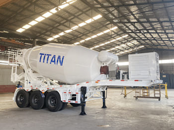 TITAN Cement Mixer Trailer for Sale in Congo - Полуприцеп: фото 1 TITAN Cement Mixer Trailer for Sale in Congo - Полуприцеп: фото 1