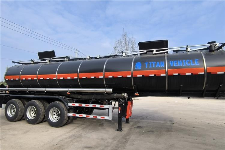 TITAN 3 Axle Asphalt Tank Semi Trailer for Sale In Nigeria - Полуприцеп-цистерна: фото 5 TITAN 3 Axle Asphalt Tank Semi Trailer for Sale In Nigeria - Полуприцеп-цистерна: фото 5