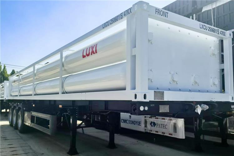 TITAN CNG Tanker Trailer for Sale In Taiwan - Полуприцеп-цистерна: фото 2 TITAN CNG Tanker Trailer for Sale In Taiwan - Полуприцеп-цистерна: фото 2