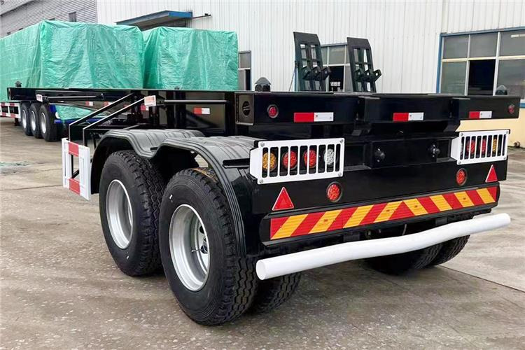 TITAN In Stock 20 ft Shipping Container Trailer for Sale In Ghana - Полуприцеп-контейнеровоз/ Сменный кузов: фото 2 TITAN In Stock 20 ft Shipping Container Trailer for Sale In Ghana - Полуприцеп-контейнеровоз/ Сменный кузов: фото 2