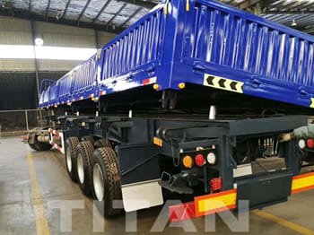 TITAN Side Dump Trailers for Sale in Nigeria - Самосвальный полуприцеп: фото 2 TITAN Side Dump Trailers for Sale in Nigeria - Самосвальный полуприцеп: фото 2