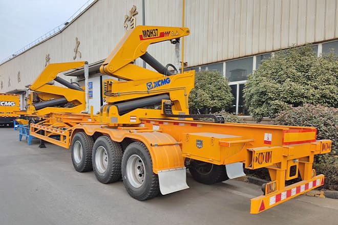 XCMG 37 Ton Side Lifter Container for Sale in Vietnam - Полуприцеп-контейнеровоз/ Сменный кузов: фото 2 XCMG 37 Ton Side Lifter Container for Sale in Vietnam - Полуприцеп-контейнеровоз/ Сменный кузов: фото 2
