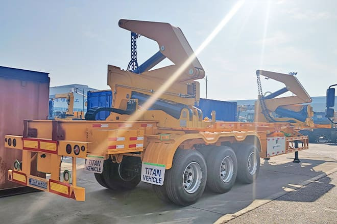 XCMG 40 Ton Sidelifter Container Trailer for Sale in Guyana - Полуприцеп-контейнеровоз/ Сменный кузов: фото 3 XCMG 40 Ton Sidelifter Container Trailer for Sale in Guyana - Полуприцеп-контейнеровоз/ Сменный кузов: фото 3