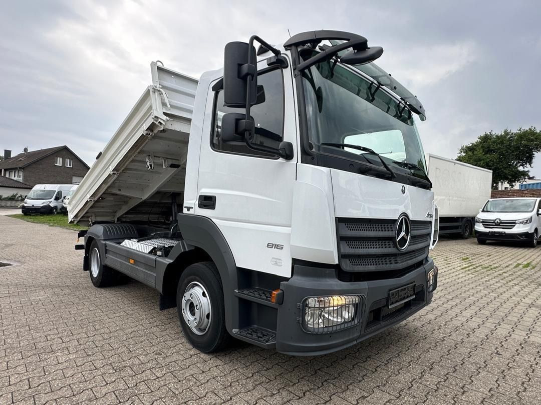 Самосвал, Автоманипулятор Mercedes-Benz Atego 818 4x2 Meiller Dreiseitenkipperer: фото 1