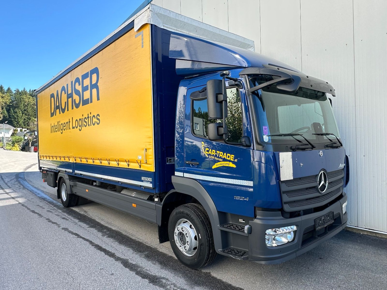 Mercedes-Benz Atego 1524 LBW - Тентованный грузовик: фото 2 Mercedes-Benz Atego 1524 LBW - Тентованный грузовик: фото 2