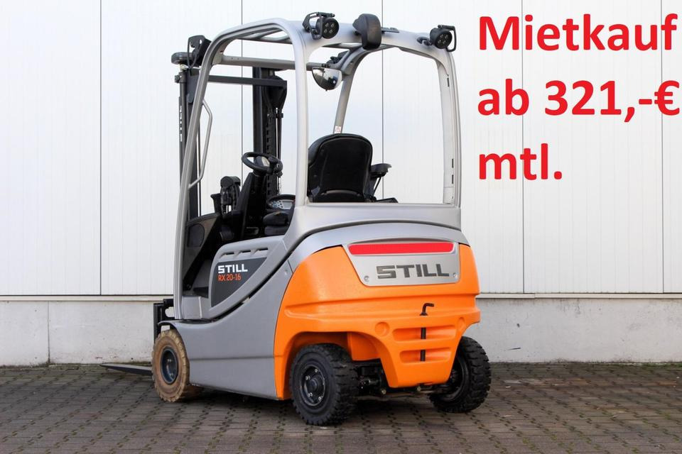 STILL RX20-16P - 2017 - 1600kg - Электропогрузчик: фото 1 STILL RX20-16P - 2017 - 1600kg - Электропогрузчик: фото 1