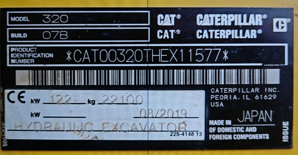 Caterpillar cat 320 - Гусеничный экскаватор: фото 5 Caterpillar cat 320 - Гусеничный экскаватор: фото 5
