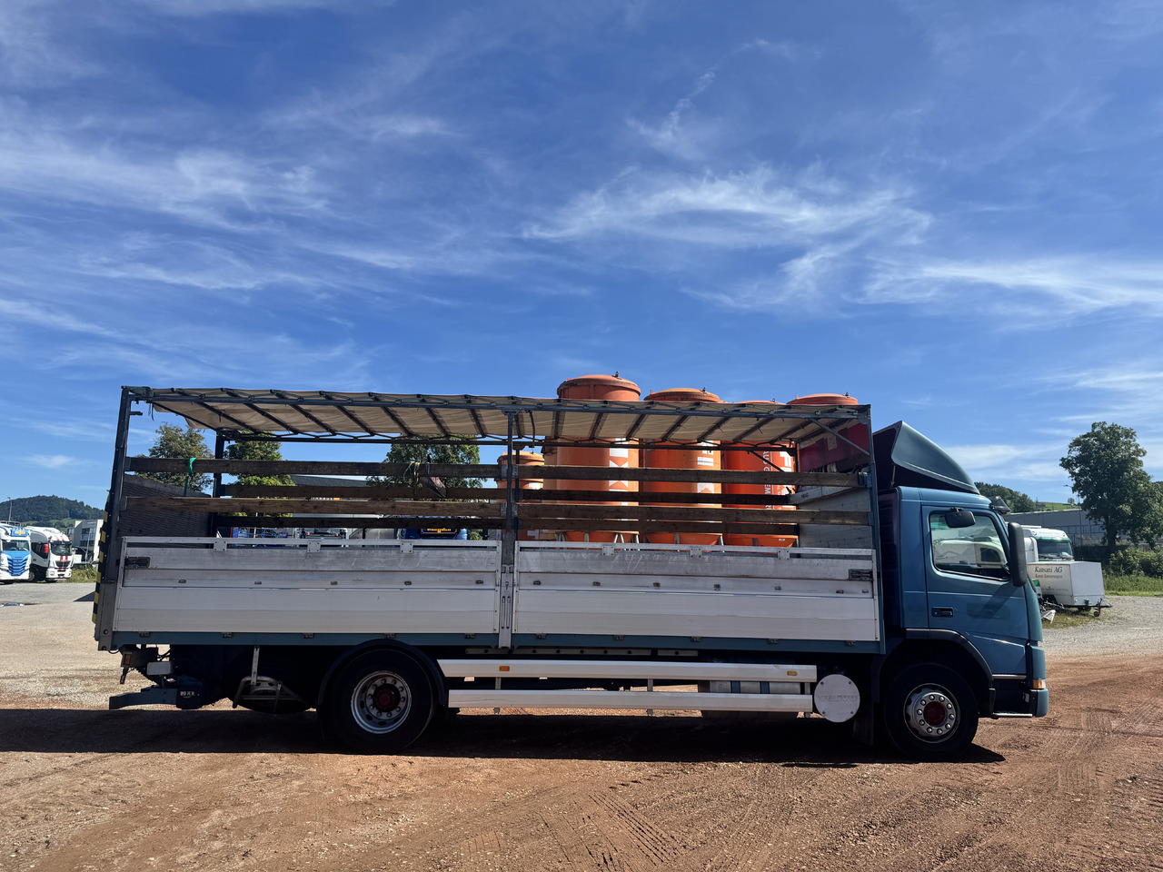 Тентованный грузовик VOLVO FM7-290 4x2 Blache-Hebebühne: фото 7