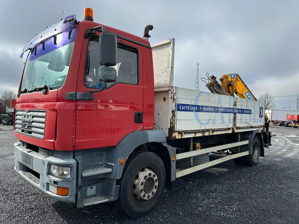 MAN TGM 18.280 *202000 km*Grue EFFER type 120 3 S*PREMIER PROPRIO - Автоманипулятор, Грузовик бортовой/ Платформа: фото 1 MAN TGM 18.280 *202000 km*Grue EFFER type 120 3 S*PREMIER PROPRIO - Автоманипулятор, Грузовик бортовой/ Платформа: фото 1