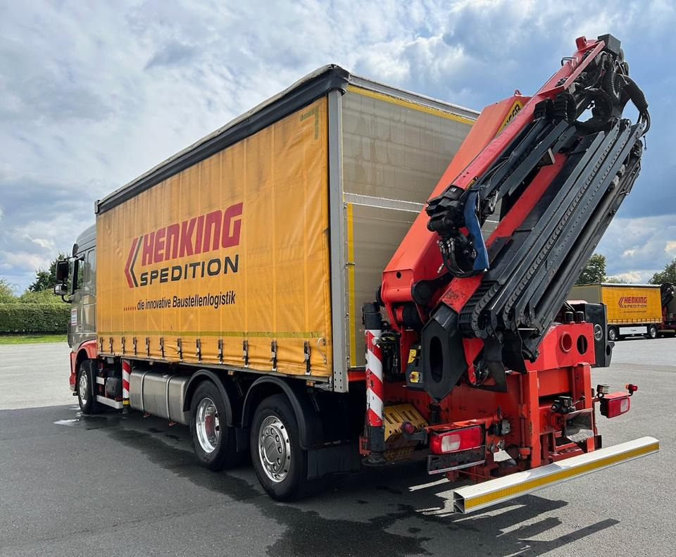 DAF DAF XF 460 FAN + PALFINGER + 16mtr + Lenkachse + EURO 6 - Тентованный грузовик, Автоманипулятор: фото 4 DAF DAF XF 460 FAN + PALFINGER + 16mtr + Lenkachse + EURO 6 - Тентованный грузовик, Автоманипулятор: фото 4