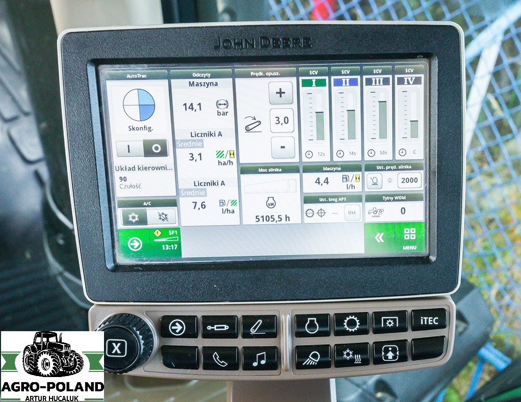 JOHN DEERE 8295 R - 5105 h - POWERSHIFT - AUTOTRAC - 2016 ROK - ORYGINALNE OPONY - Трактор: фото 4 JOHN DEERE 8295 R - 5105 h - POWERSHIFT - AUTOTRAC - 2016 ROK - ORYGINALNE OPONY - Трактор: фото 4