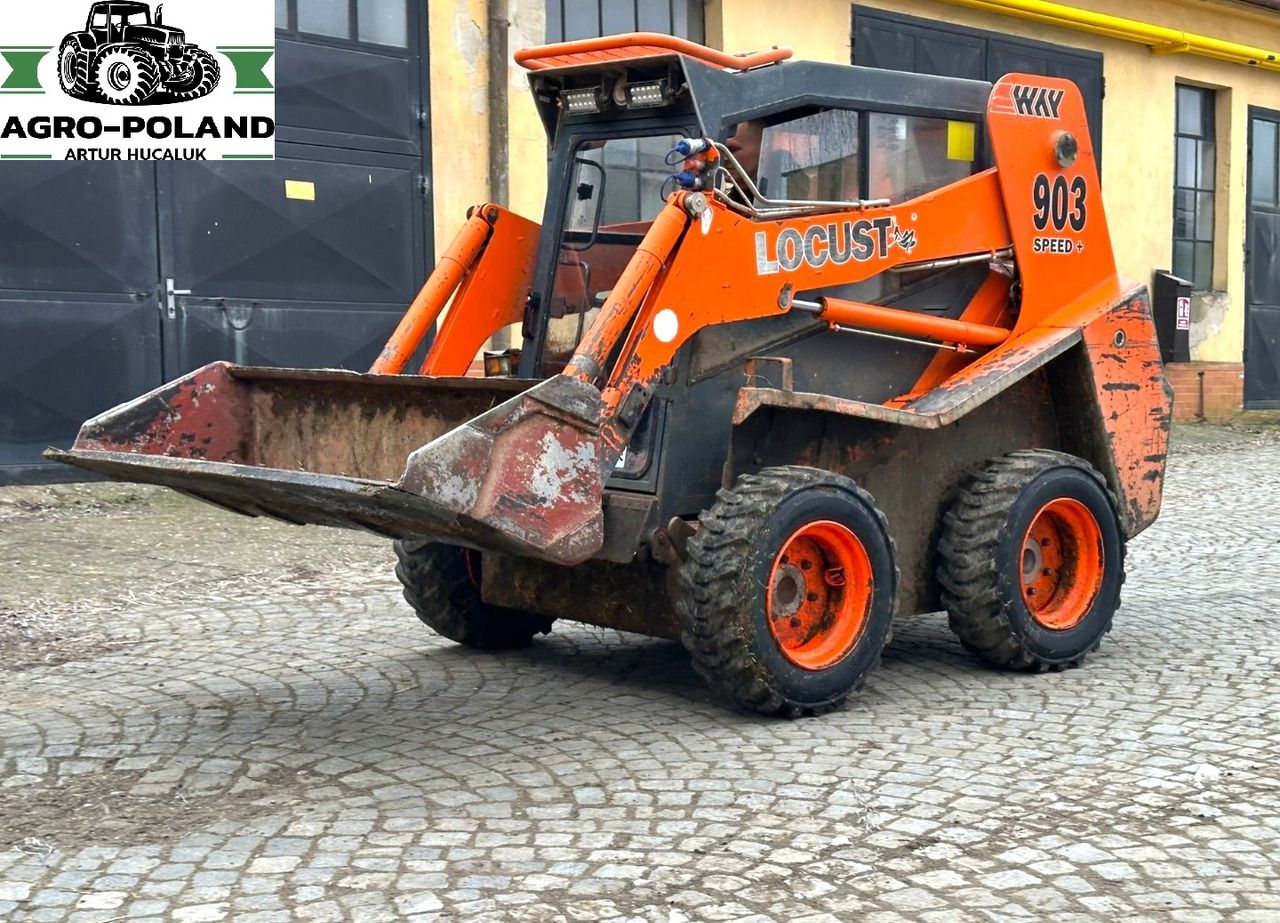 LOCUST 903 SPEED PLUS - 2020 ROK - Мини-погрузчик с бортовым поворотом: фото 1 LOCUST 903 SPEED PLUS - 2020 ROK - Мини-погрузчик с бортовым поворотом: фото 1