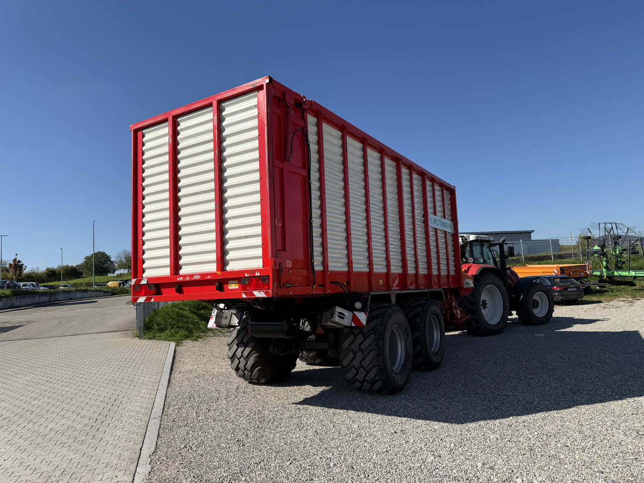 PÖTTINGER Jumbo 6600 L - Тележка для жатки: фото 2 PÖTTINGER Jumbo 6600 L - Тележка для жатки: фото 2