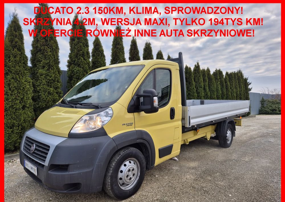 Fiat DUCATO 2.3 MultiJet 150KM - Малотоннажный бортовой грузовик: фото 2 Fiat DUCATO 2.3 MultiJet 150KM - Малотоннажный бортовой грузовик: фото 2