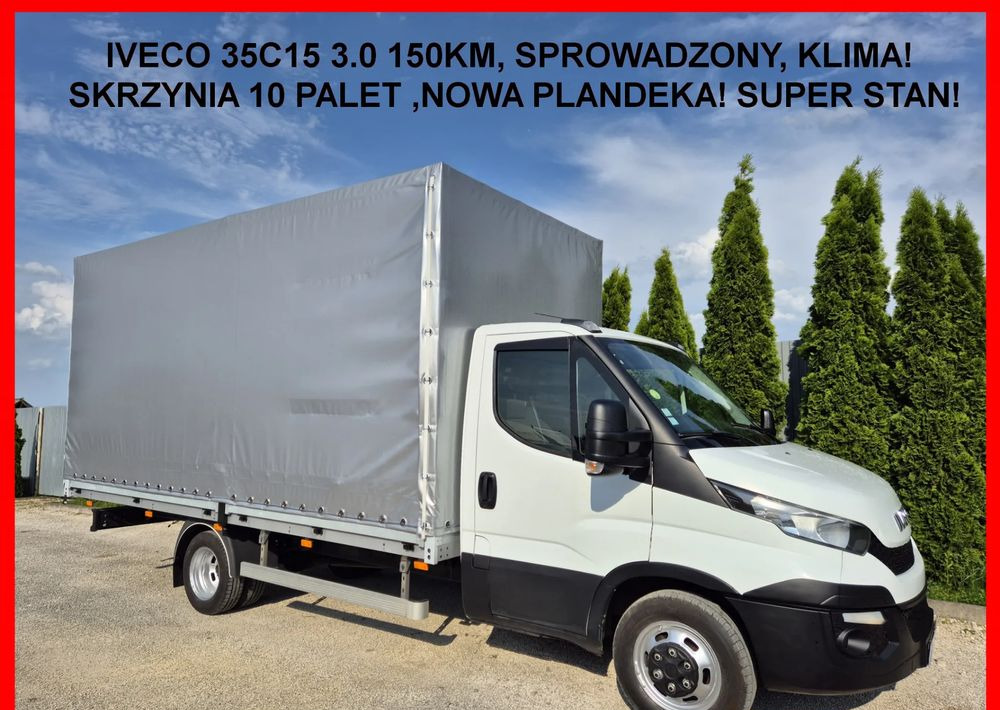 Iveco 35C15 3.0 150KM, Burto-Plandeka - Малотоннажный бортовой грузовик: фото 1 Iveco 35C15 3.0 150KM, Burto-Plandeka - Малотоннажный бортовой грузовик: фото 1