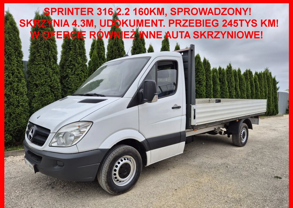 Mercedes-Benz 316CDI 2.2 160KM - Малотоннажный бортовой грузовик: фото 2 Mercedes-Benz 316CDI 2.2 160KM - Малотоннажный бортовой грузовик: фото 2