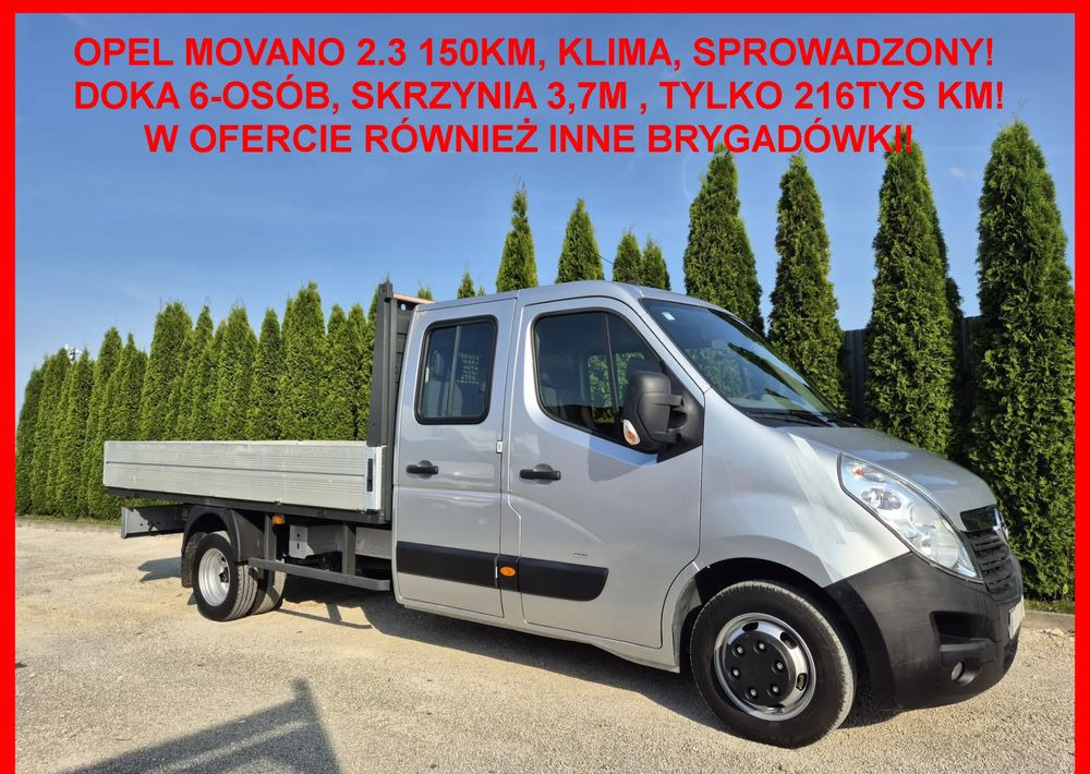 Opel Movano 2.3 150KM Dubel Kabina - Грузопассажирский фургон: фото 1 Opel Movano 2.3 150KM Dubel Kabina - Грузопассажирский фургон: фото 1
