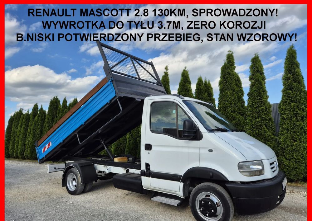 Renault Mascott Silnik Iveco 2.8 130KM - Малотоннажный самосвал: фото 1 Renault Mascott Silnik Iveco 2.8 130KM - Малотоннажный самосвал: фото 1