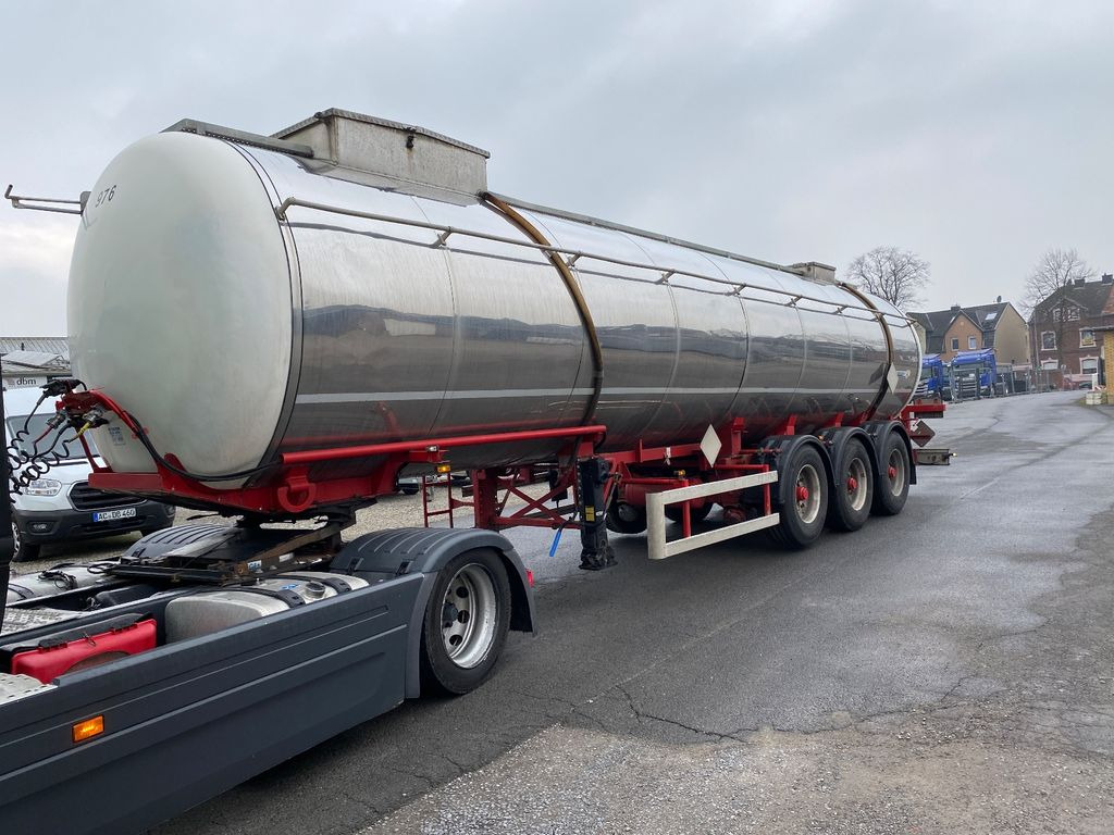 Hendricks Chemie L4BH/26.000 l 1 Kammer/ Chassis:Krause - Полуприцеп-цистерна: фото 4 Hendricks Chemie L4BH/26.000 l 1 Kammer/ Chassis:Krause - Полуприцеп-цистерна: фото 4