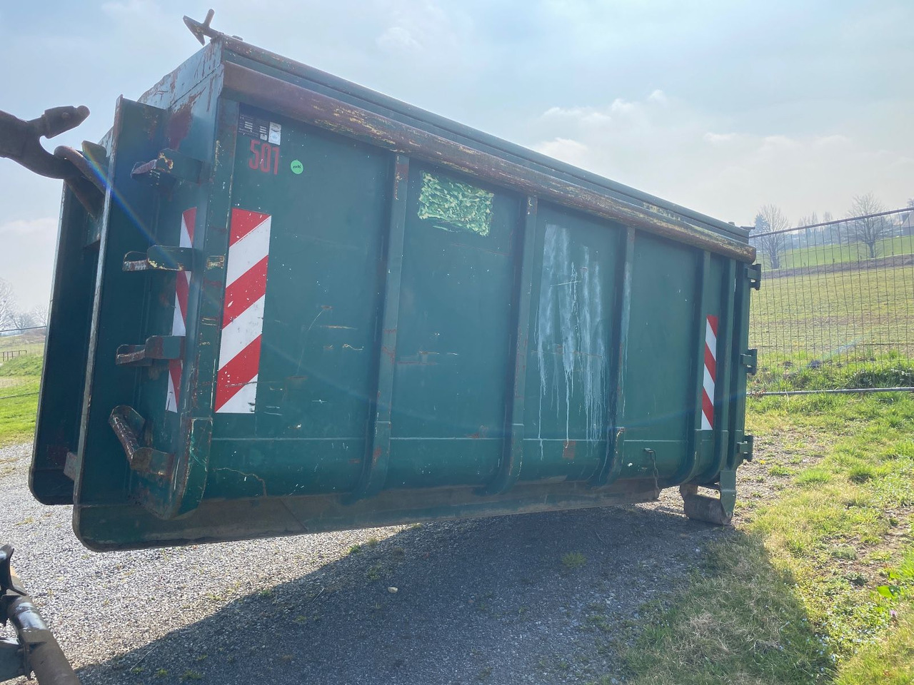 Hüllenkremer 10 cbm Stahlcontainer mit Deckel - Контейнер для мультилифта: фото 1 Hüllenkremer 10 cbm Stahlcontainer mit Deckel - Контейнер для мультилифта: фото 1