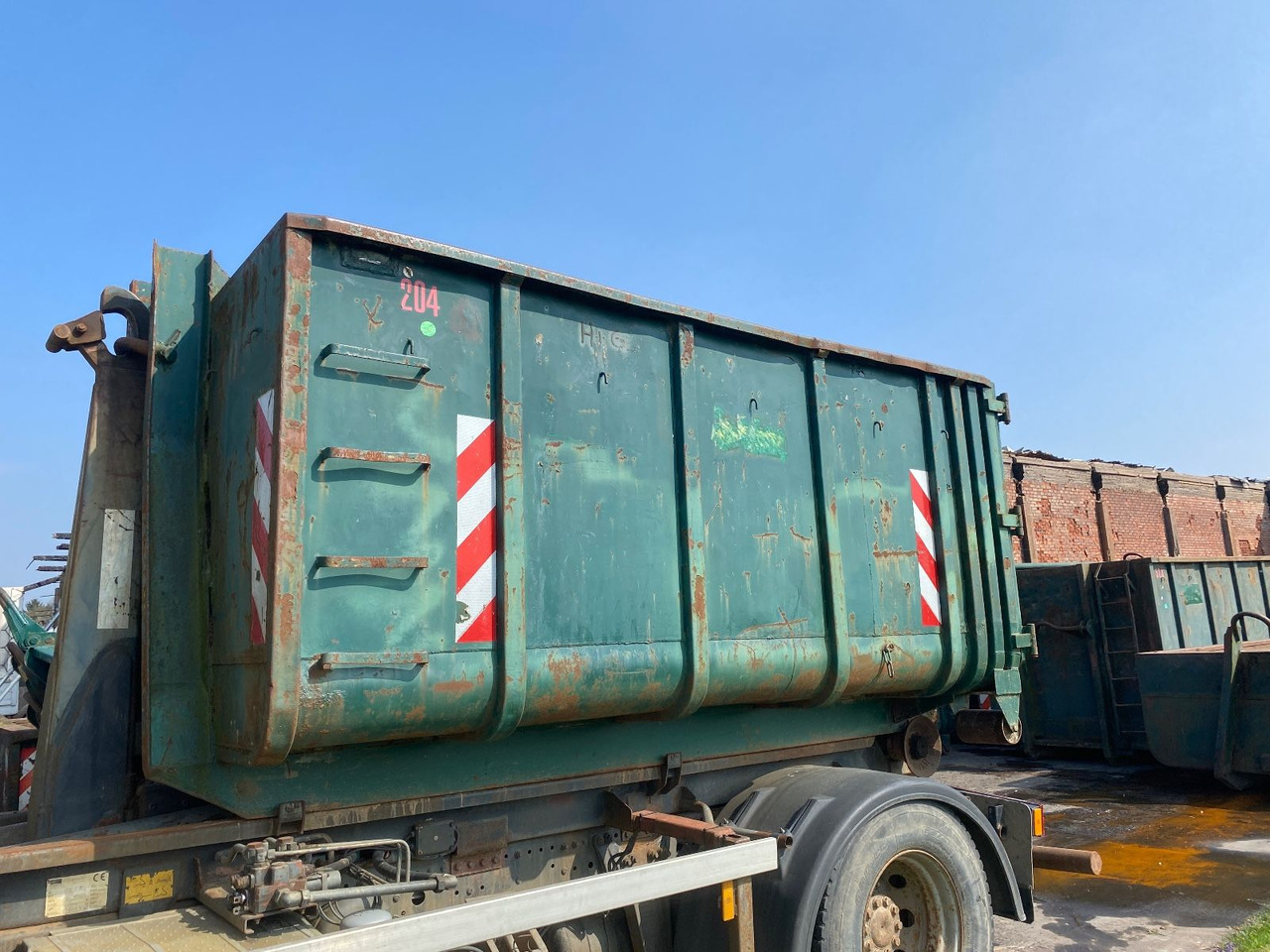 Hüllenkremer 10 cbm Stahlcontainer mit - Контейнер для мультилифта: фото 1 Hüllenkremer 10 cbm Stahlcontainer mit - Контейнер для мультилифта: фото 1