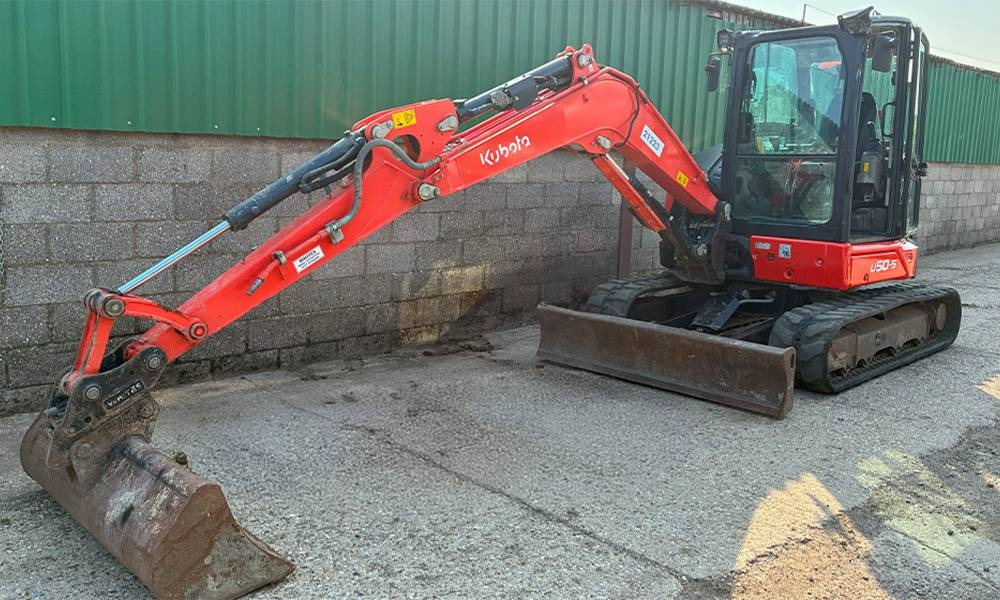 Kubota U 50-5  - Мини-экскаватор: фото 1 Kubota U 50-5  - Мини-экскаватор: фото 1