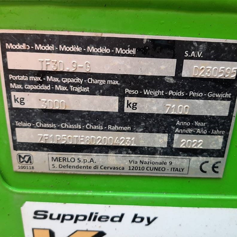 Merlo TF 30.9 в лизинг Merlo TF 30.9: фото 9 Merlo TF 30.9 в лизинг Merlo TF 30.9: фото 9