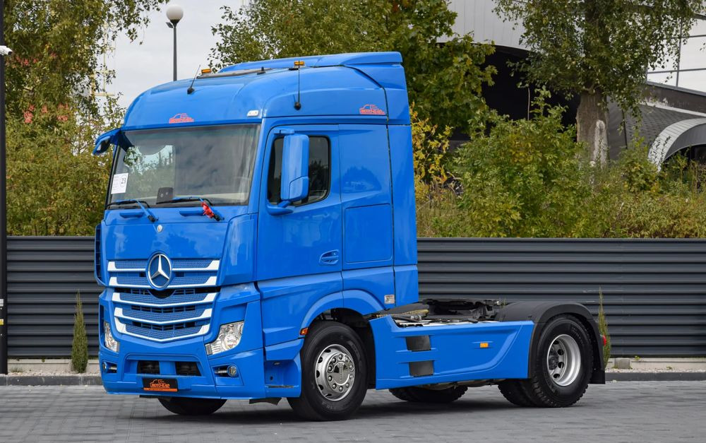 Mercedes-Benz ACTROS 1851 / EURO 6 / BIGSPACE / HYDRAULIKA / RETARDER / FULL SPILERY / SERWISOWANY / SPROWADZONY - Тягач: фото 1 Mercedes-Benz ACTROS 1851 / EURO 6 / BIGSPACE / HYDRAULIKA / RETARDER / FULL SPILERY / SERWISOWANY / SPROWADZONY - Тягач: фото 1