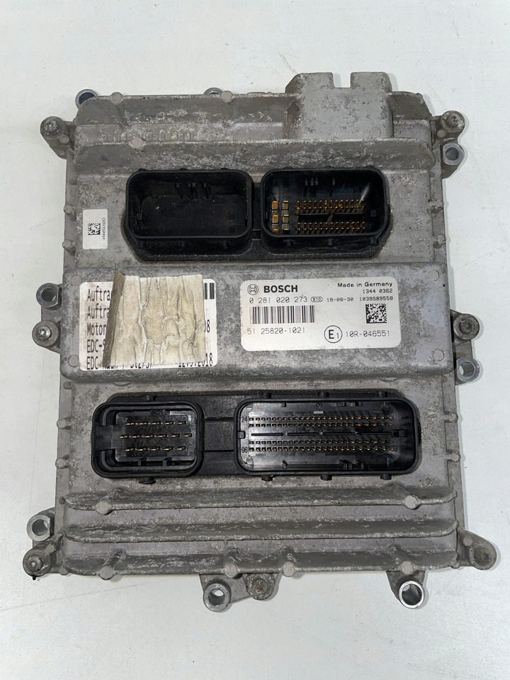 MAN TGX TGS E6 STEROWNIK KOMPUTER SILNIKA EDC 0281020273 - Блок управления для Грузовиков: фото 1 MAN TGX TGS E6 STEROWNIK KOMPUTER SILNIKA EDC 0281020273 - Блок управления для Грузовиков: фото 1