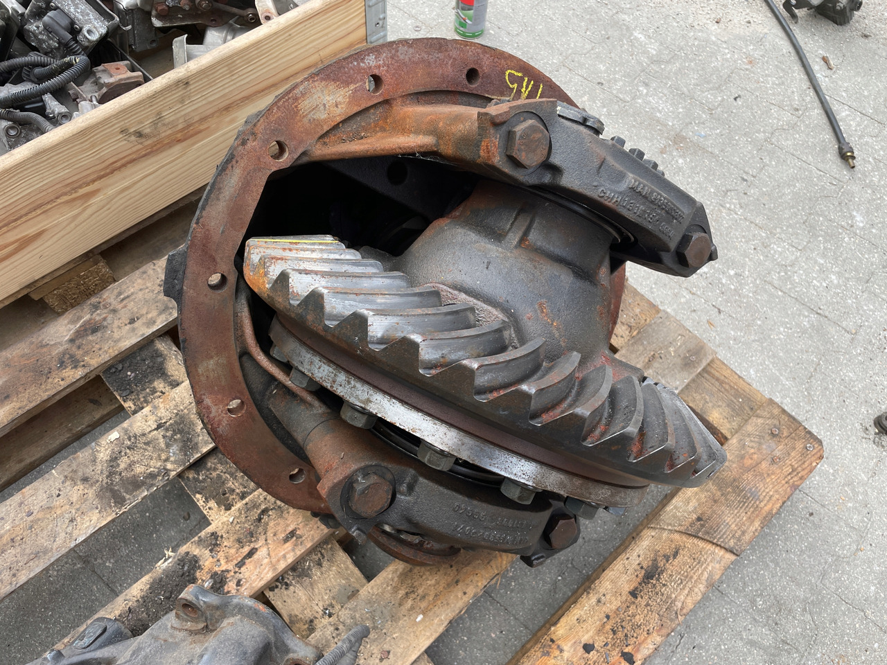 MAN TGX TGS TGA WKŁAD DYFERENCJAŁ MOSTU DYFER 38:15, 81350106301 - Задняя ось для Грузовиков: фото 2 MAN TGX TGS TGA WKŁAD DYFERENCJAŁ MOSTU DYFER 38:15, 81350106301 - Задняя ось для Грузовиков: фото 2