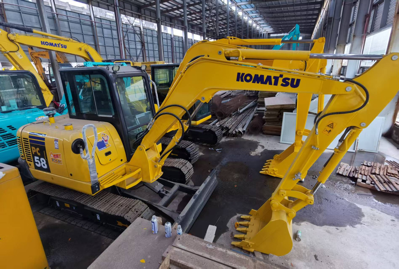 KOMATSU PC58 - Мини-экскаватор: фото 1 KOMATSU PC58 - Мини-экскаватор: фото 1