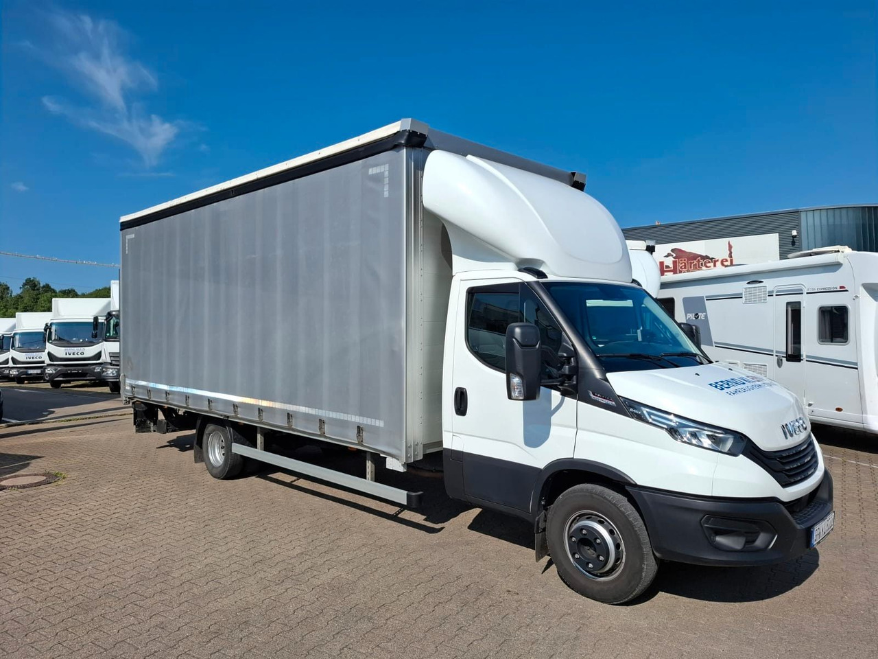 Iveco 72-210P/A8,Luft,HiMatic,LBW,Schiebepl., - Тентованный фургон: фото 2 Iveco 72-210P/A8,Luft,HiMatic,LBW,Schiebepl., - Тентованный фургон: фото 2
