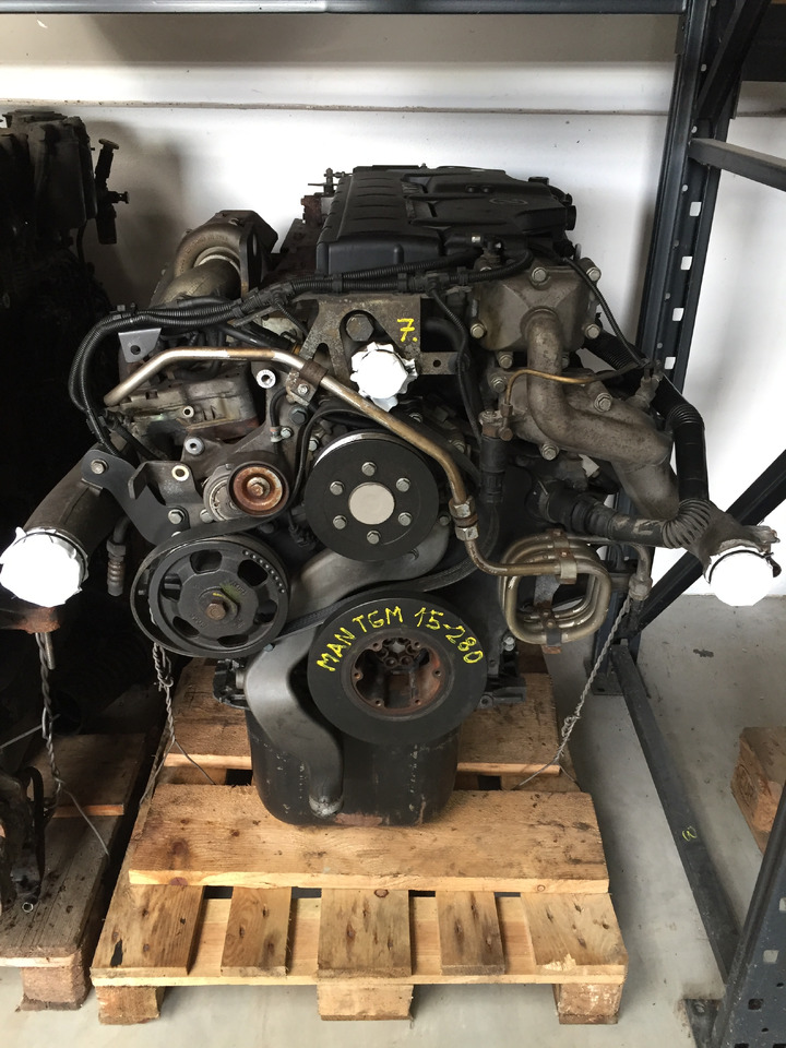 Gebrauchter Motor, MAN TGM 15.280, Motortyp: D 0836 LF 51, Euro 4 - Двигатель для Грузовиков: фото 1 Gebrauchter Motor, MAN TGM 15.280, Motortyp: D 0836 LF 51, Euro 4 - Двигатель для Грузовиков: фото 1