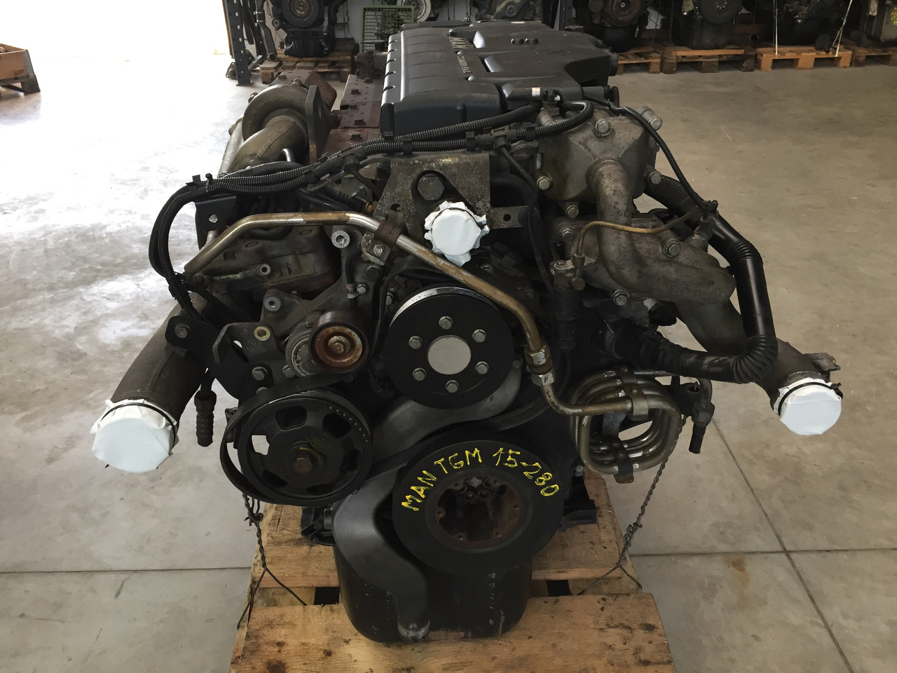 Gebrauchter Motor, MAN TGM 15.280, Motortyp: D 0836 LF 51, Euro 4 - Двигатель для Грузовиков: фото 2 Gebrauchter Motor, MAN TGM 15.280, Motortyp: D 0836 LF 51, Euro 4 - Двигатель для Грузовиков: фото 2