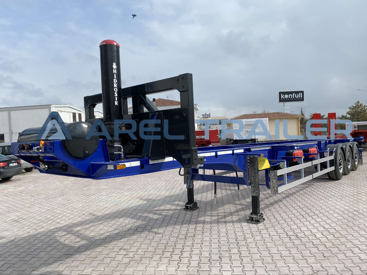 AREL TRAILER 40 FT TIPPING CONTAINER TRAILER - Полуприцеп-контейнеровоз/ Сменный кузов: фото 3 AREL TRAILER 40 FT TIPPING CONTAINER TRAILER - Полуприцеп-контейнеровоз/ Сменный кузов: фото 3