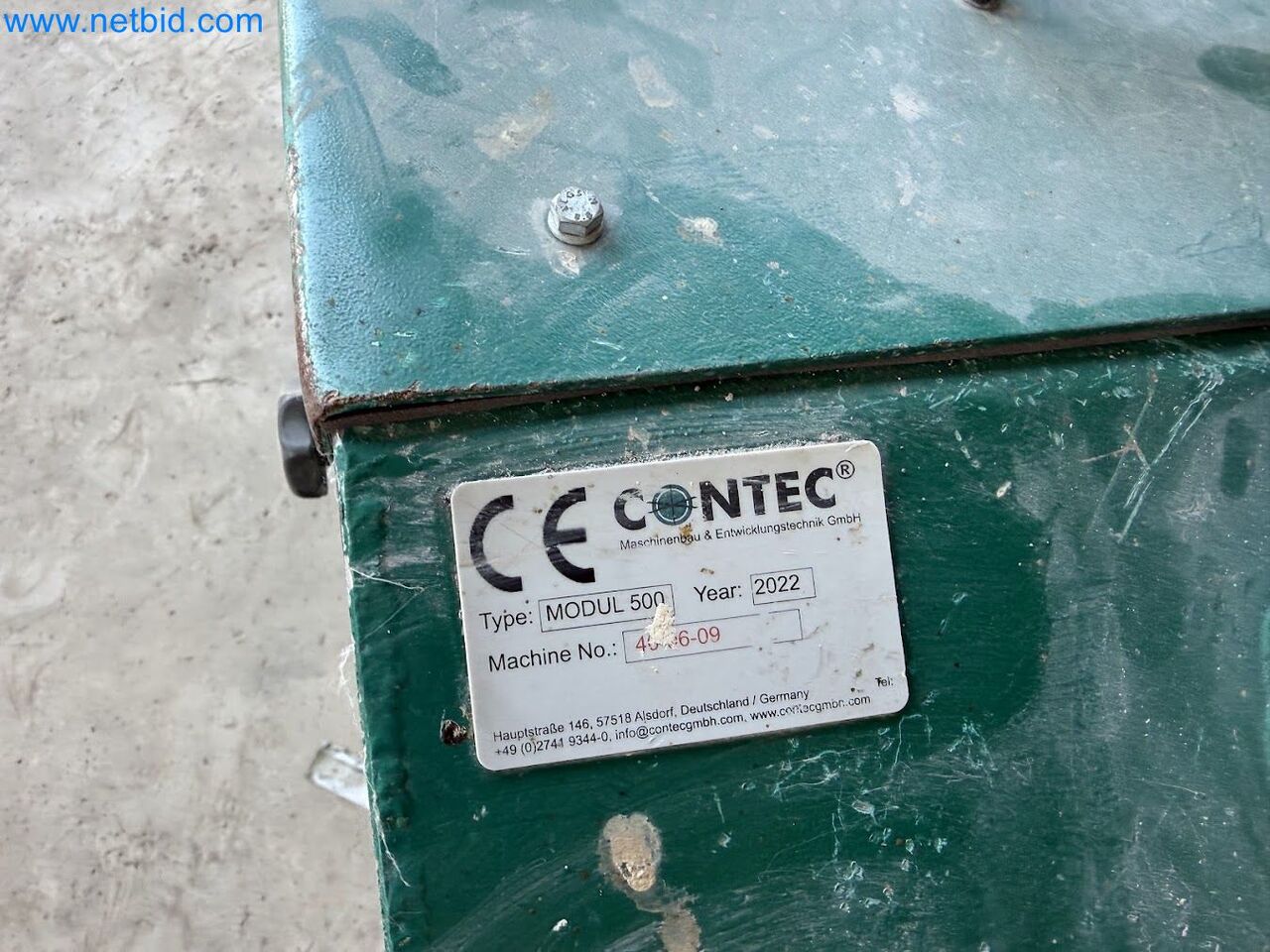 Shot blasting machine CONTEC Modul500 with extraction system CONTEC R2D2 - Промышленное оборудование: фото 4 Shot blasting machine CONTEC Modul500 with extraction system CONTEC R2D2 - Промышленное оборудование: фото 4