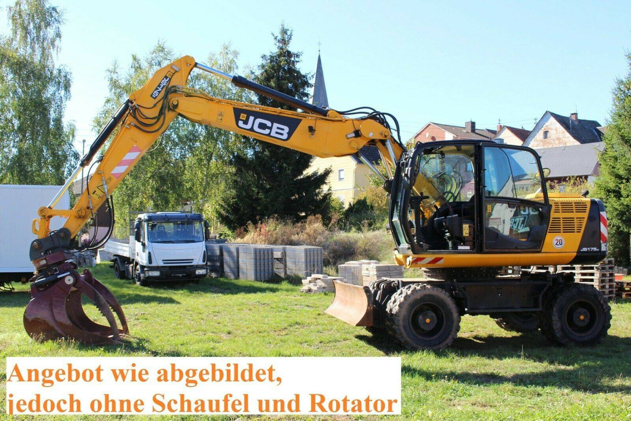 JCB JS 175 W Mobilbagger 18 to. Schnellwechsler - Колёсный экскаватор: фото 1 JCB JS 175 W Mobilbagger 18 to. Schnellwechsler - Колёсный экскаватор: фото 1