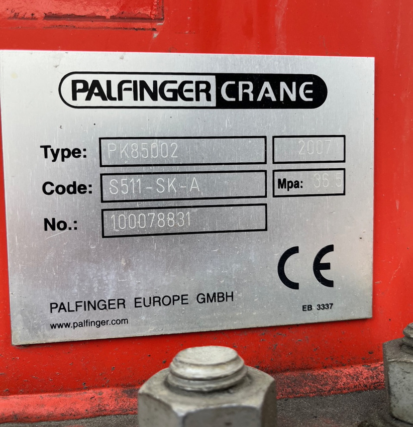 Scania with Palfinger PK 850002 R480 - Тягач: фото 5 Scania with Palfinger PK 850002 R480 - Тягач: фото 5