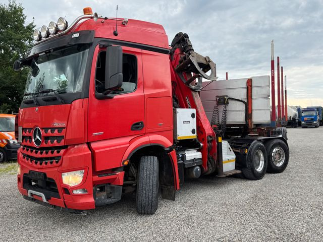 Mercedes-Benz 2651*6x2/4x4*HAD*PALFINGER-KRAN*KOMPLETTZUG*LENK - Тягач, Полуприцеп лесовоз: фото 3 Mercedes-Benz 2651*6x2/4x4*HAD*PALFINGER-KRAN*KOMPLETTZUG*LENK - Тягач, Полуприцеп лесовоз: фото 3